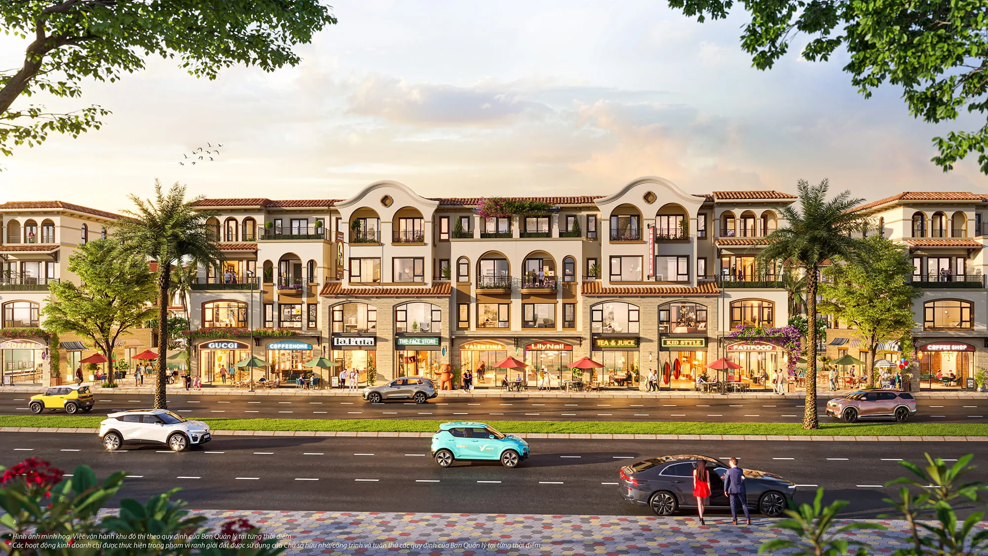 Phối cảnh căn hộ liền kề Vinhomes King Park